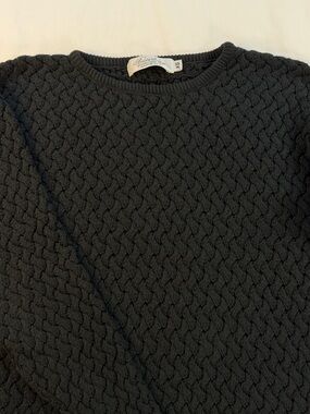 Vintage Brooks Brothers Women’s Herringbone Knit Crew Neck Sweater XS